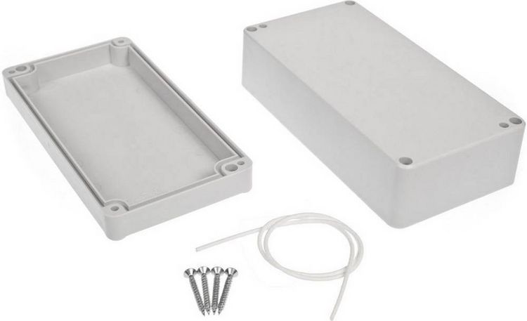 Produktbild: TRU COMPONENTS TC-7910712 Universal-Geh&auml;use 158 x 82 x 55 ABS Grau 1St.