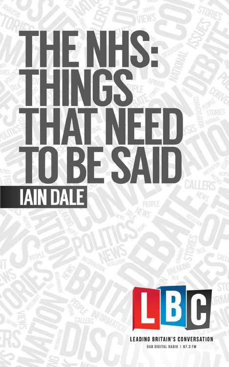 Produktbild: The NHS: Things That Need To Be Said