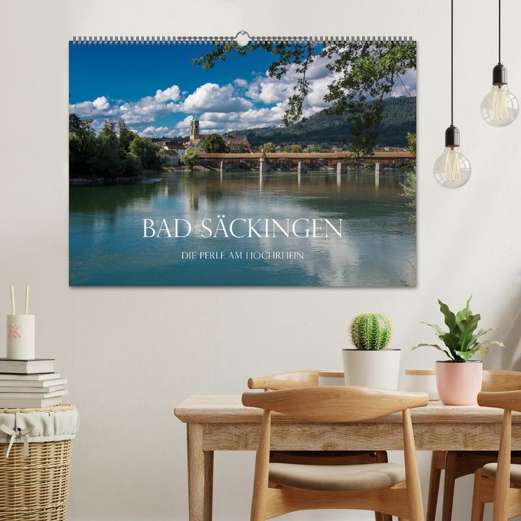 Produktbild: Bad S&auml;ckingen - Die Perle am Hochrhein (Wandkalender 2026 DIN A2 quer), CALVENDO Monatskalender