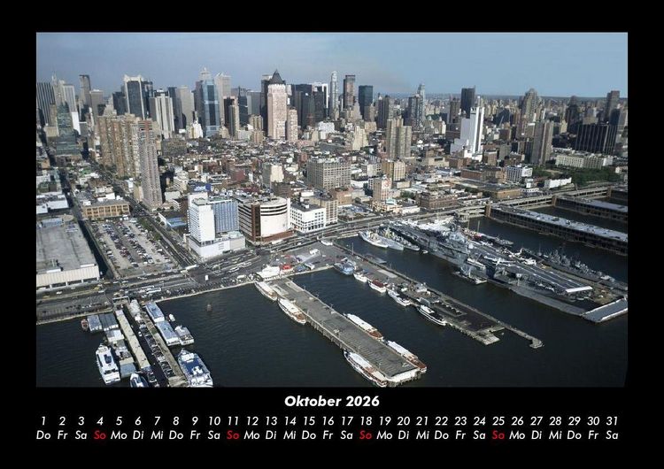 Produktbild: New York 2026 Fotokalender DIN A3