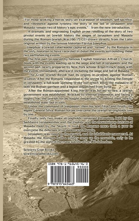 Produktbild: The Story of the Last Days of Jerusalem and the Fall of Masada
