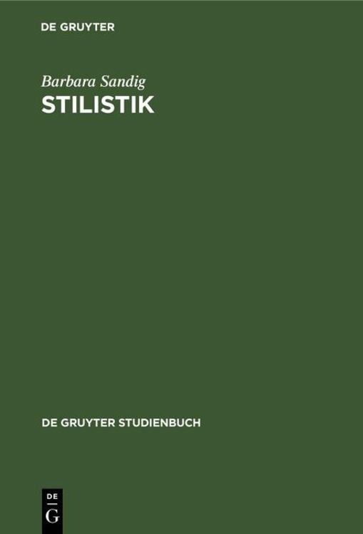 Produktbild: Stilistik