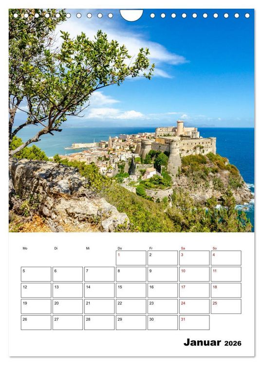 Produktbild: Gaeta Italien (Wandkalender 2026 DIN A4 hoch), CALVENDO Monatskalender