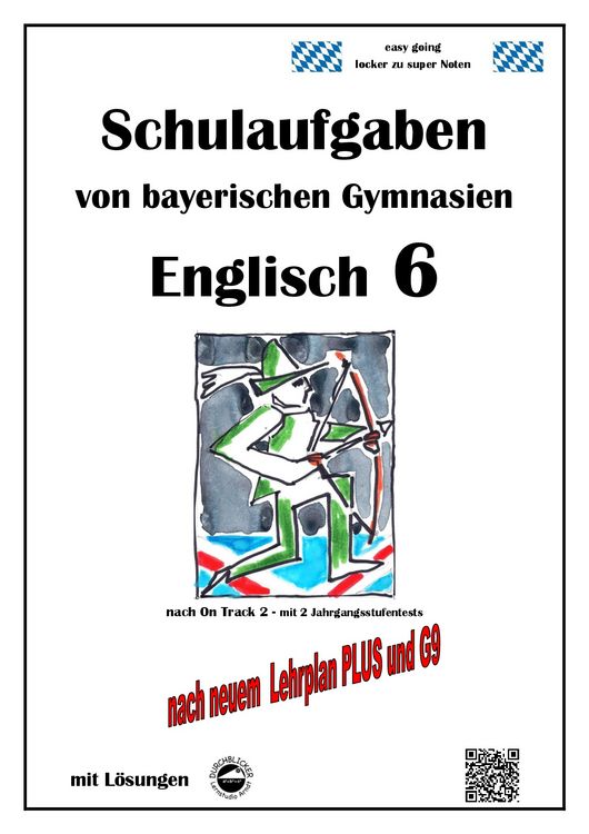 Produktbild: Englisch 6 (On Track 2) Schulaufgaben von bayerischen Gymnasien mit L&ouml;sungen nach LehrplanPlus / G9