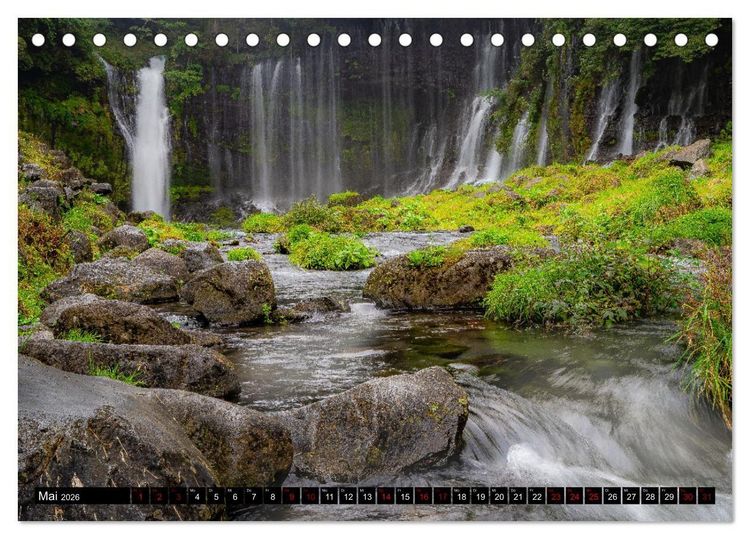 Produktbild: Kaleidoskop Japan (Tischkalender 2026 DIN A5 quer), CALVENDO Monatskalender