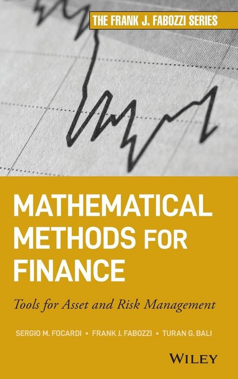 Produktbild: Mathematical Methods for Finance