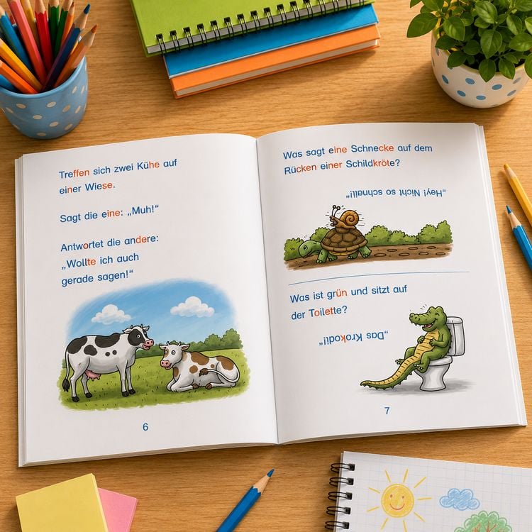 Produktbild: Witzebuch f&uuml;r Erstleser
