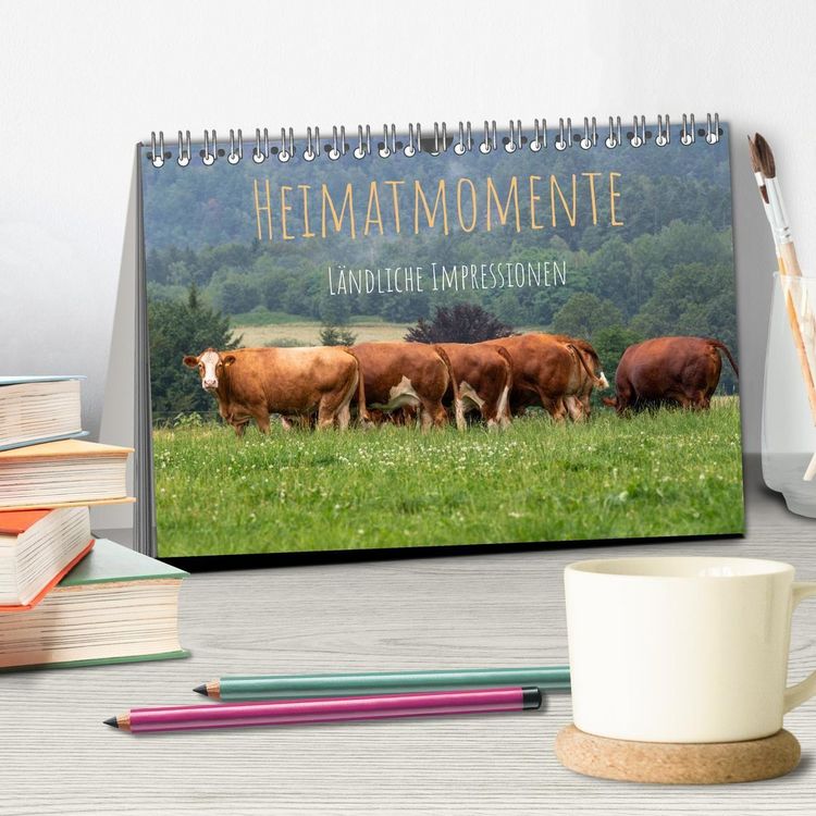 Produktbild: Heimatmomente - L&auml;ndliche Impressionen (Tischkalender 2027 DIN A5 quer), CALVENDO Monatskalender