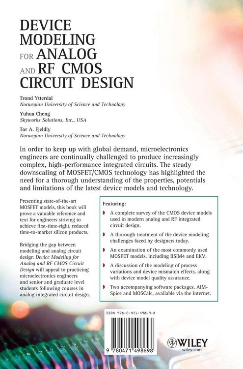 Produktbild: Device Modeling for Analog and RF CMOS Circuit Design
