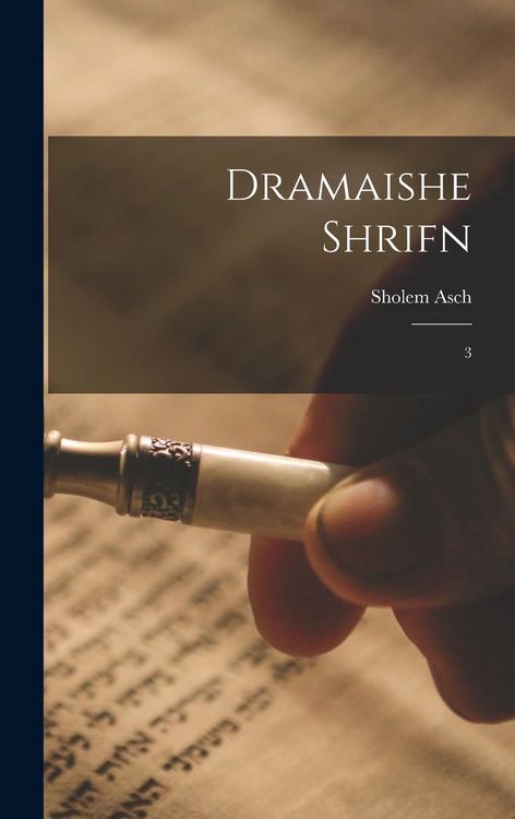 Produktbild: Dramaishe shrifn: 3