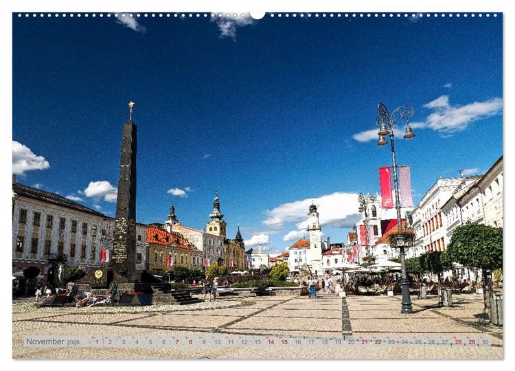 Produktbild: Streifz&uuml;ge durch die mittlere Slowakei (hochwertiger Premium Wandkalender 2026 DIN A2 quer), Kunstdruck in Hochglanz