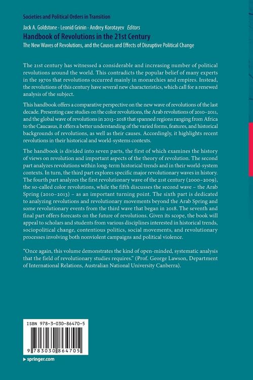 Produktbild: Handbook of Revolutions in the 21st Century