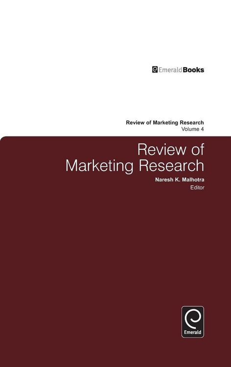 Produktbild: Review of Marketing Research