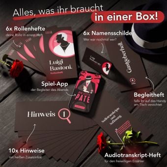Produktbild: CRIMECASES Krimidinner: Der letzte Pate