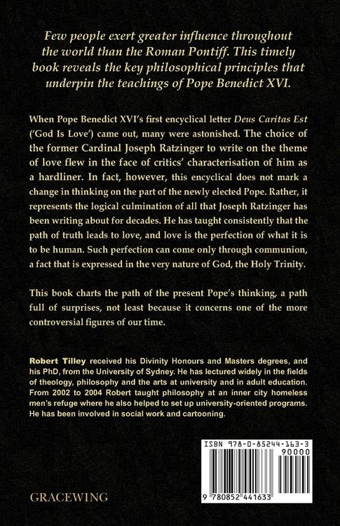 Produktbild: Tilley, R: Benedict XVI and the Search for Truth