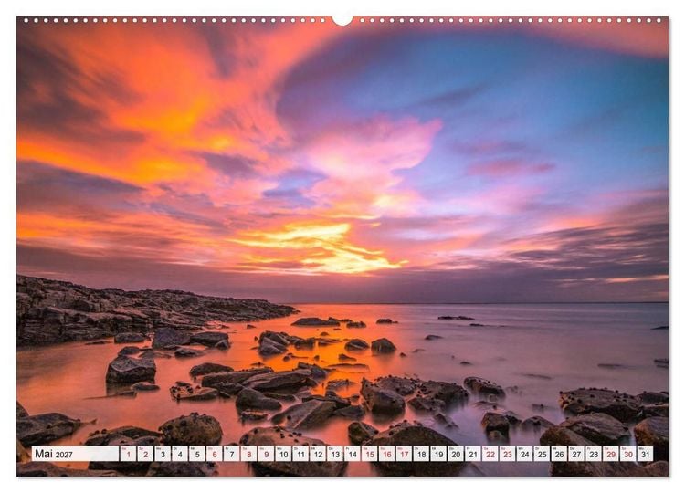 Produktbild: Summer Paradise Fiji (Wandkalender 2027 DIN A2 quer), CALVENDO Monatskalender