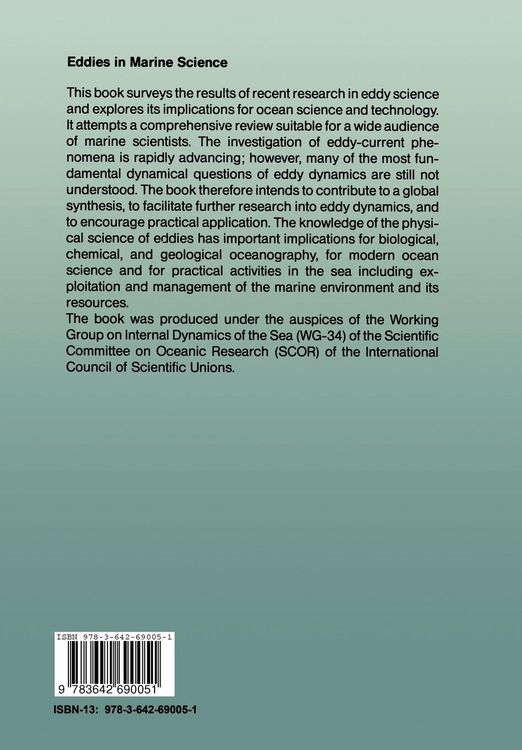 Produktbild: Eddies in Marine Science