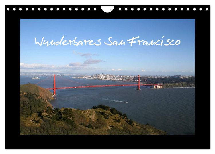 Produktbild: Wunderbares San Francisco (Wandkalender 2026 DIN A4 quer), CALVENDO Monatskalender