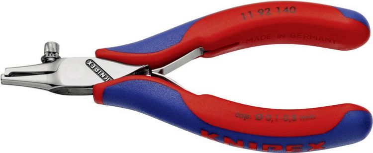 Produktbild: Knipex 11 92 140 Abisolierzange 0.1 bis 0.8mm