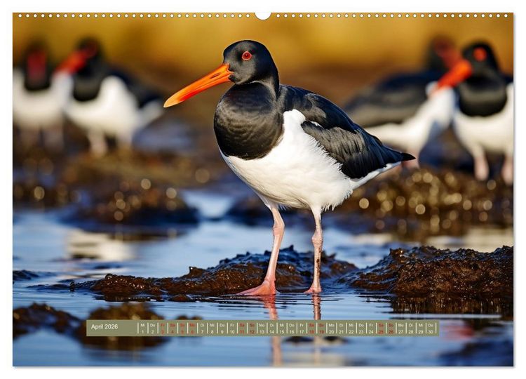 Produktbild: Biotop zwischen Land und Meer (Wandkalender 2026 DIN A2 quer), CALVENDO Monatskalender