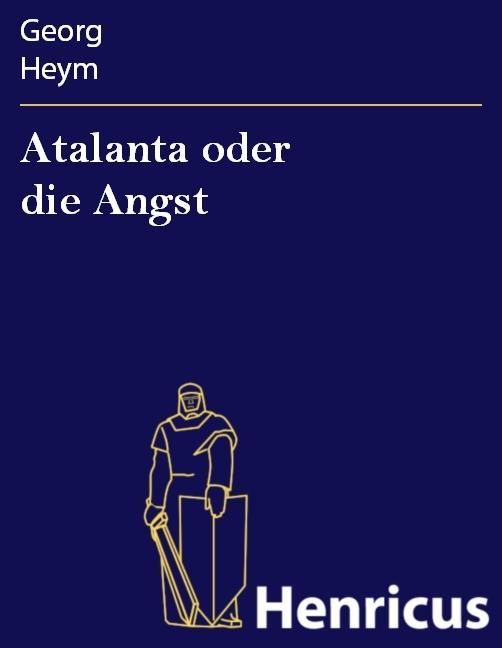 Produktbild: Atalanta oder die Angst