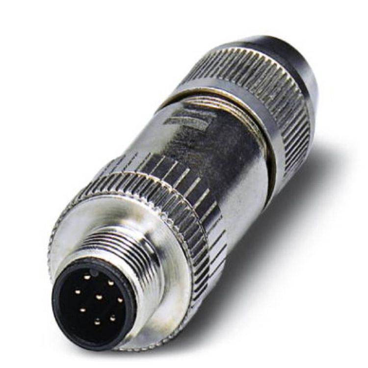 Produktbild: Phoenix Contact 1543236 Sensor-/Aktor-Datensteckverbinder M12 Stecker, gerade Polzahl Sensoren: 8 1 St.