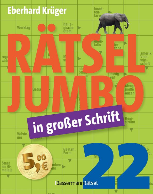Produktbild: R&auml;tseljumbo in gro&szlig;er Schrift 22