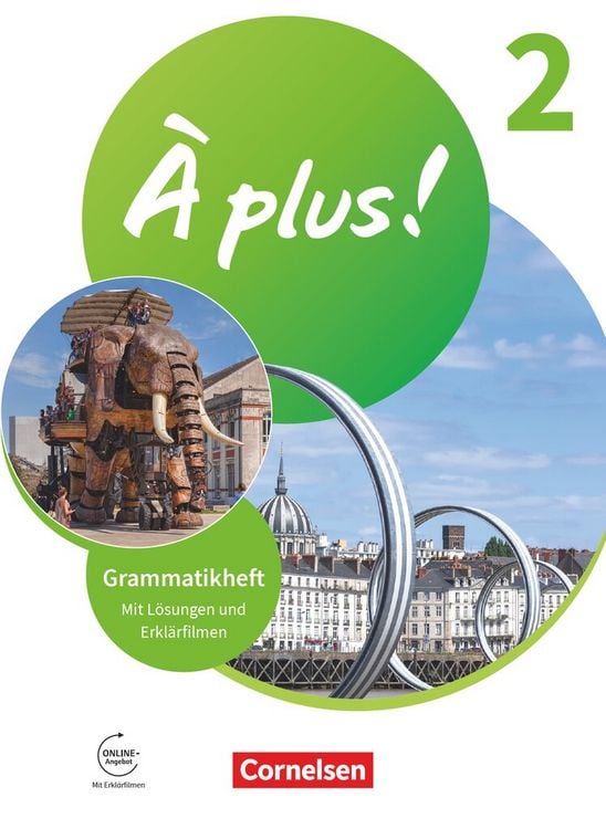 Bild vom Artikel À plus ! 1. und 2. Fremdsprache. Band 2 - Grammatikheft mit Erklärfilmen vom Autor 