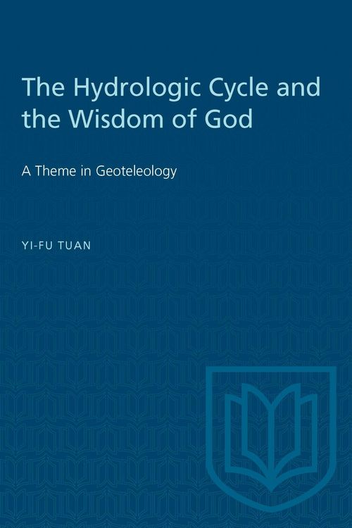 Produktbild: The Hydrologic Cycle and the Wisdom of God