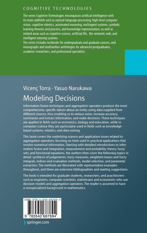 Produktbild: Modeling Decisions