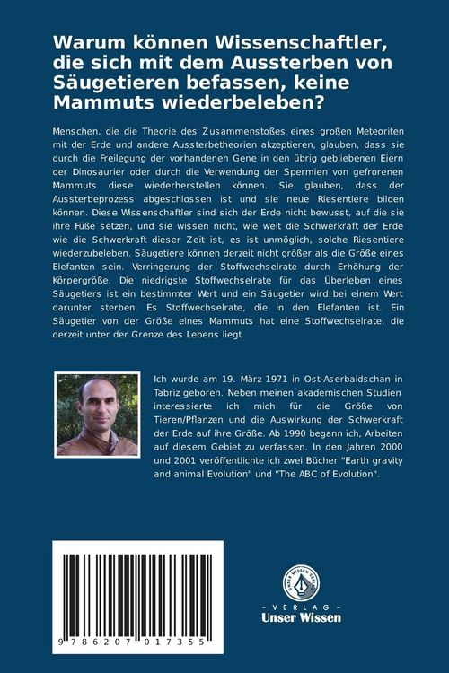 Produktbild: Warum k&ouml;nnen Wissenschaftler, die sich mit dem Aussterben von S&auml;ugetieren befassen, keine Mammuts wiederbeleben?
