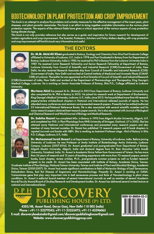 Produktbild: Biotechnology in Plant Protection and Crop Improvement