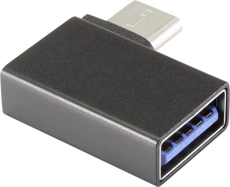Produktbild: Renkforce USB 3.2 Gen 1 (USB 3.0) Adapter [1x USB-C&reg; Stecker - 1x USB 3.2 Gen 2 Buchse A (USB 3.1)] mit OTG-Funktion