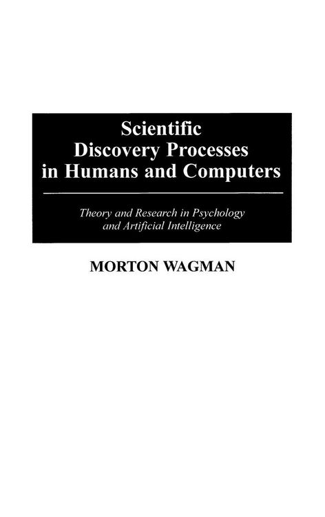Produktbild: Scientific Discovery Processes in Humans and Computers