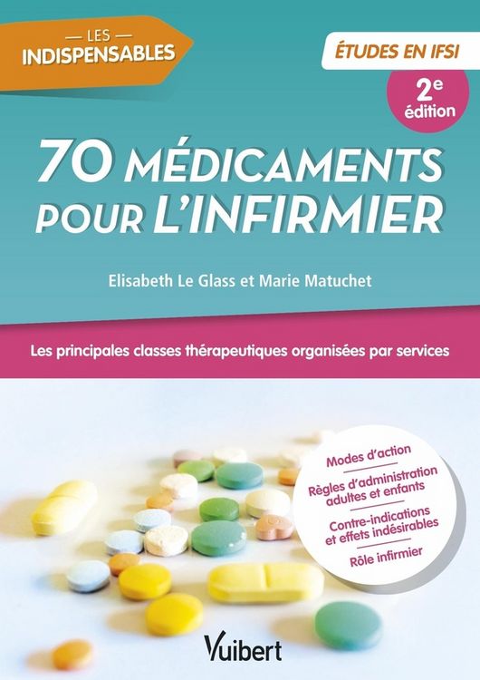 Produktbild: 70 medicaments pour infirmier e
