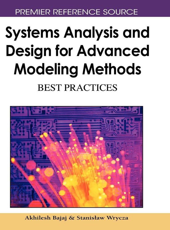 Produktbild: Systems Analysis and Design for Advanced Modeling Methods