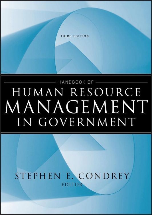 Produktbild: Handbook of Human Resource Management in Government