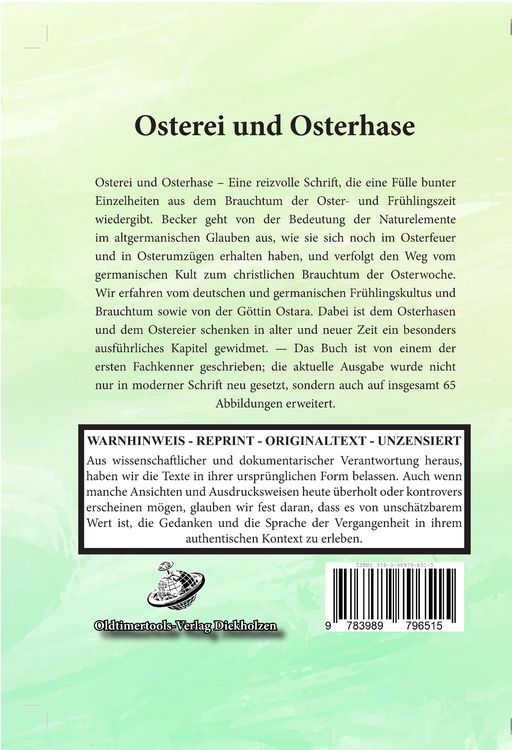 Produktbild: Osterei und Osterhase