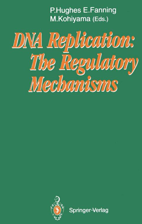 Produktbild: DNA Replication: The Regulatory Mechanisms