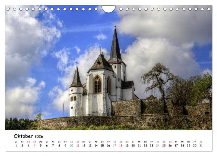 Produktbild: Die sch&ouml;nsten Orte der Eifel - Reifferscheid (Wandkalender 2026 DIN A4 quer), CALVENDO Monatskalender