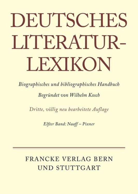 Produktbild: Deutsches Literatur-Lexikon / Naaff - Pixner