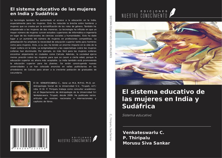 Produktbild: El sistema educativo de las mujeres en India y Sud&aacute;frica