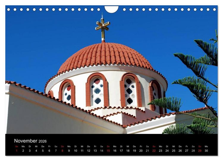 Produktbild: Griechenland - Insel Kreta (Wandkalender 2026 DIN A4 quer), CALVENDO Monatskalender
