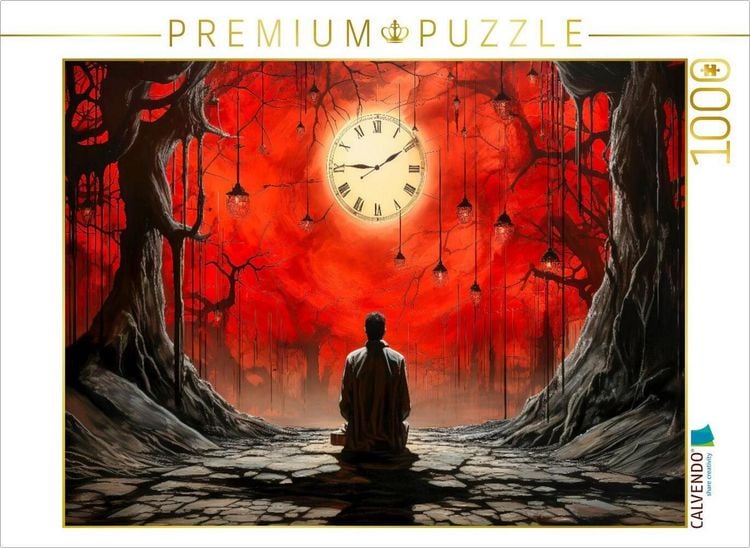 Produktbild: CALVENDO Puzzle Die Zeit | 1000 Teile Lege-Gr&ouml;&szlig;e 64x48cm Foto-Puzzle f&uuml;r gl&uuml;ckliche Stunden