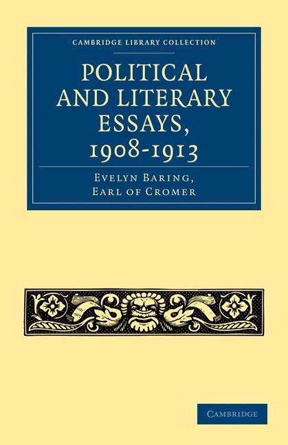 Produktbild: Political and Literary Essays, 1908-1913