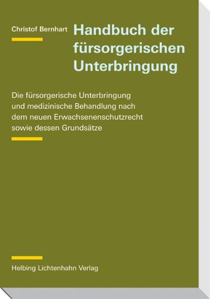 Produktbild: Handbuch der f&uuml;rsorgerischen Unterbringung