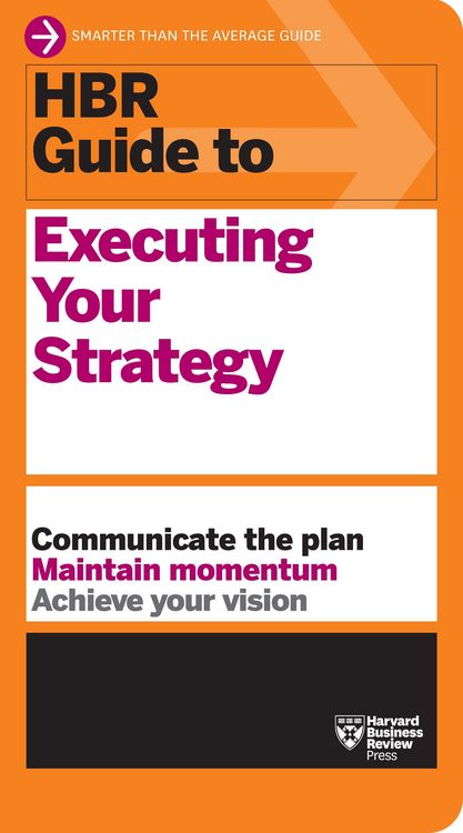 Produktbild: HBR Guide to Executing Your Strategy