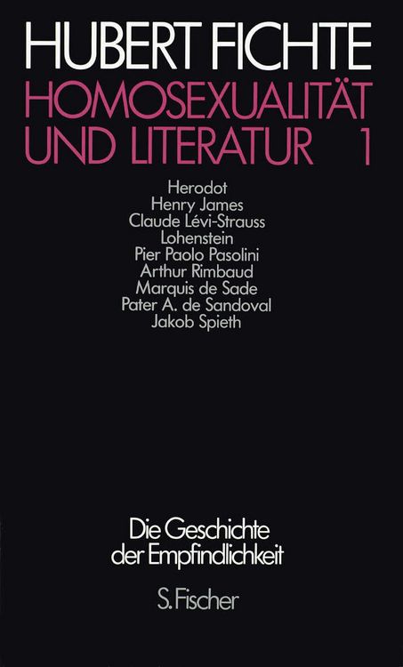 Produktbild: Homosexualit&auml;t und Literatur 1