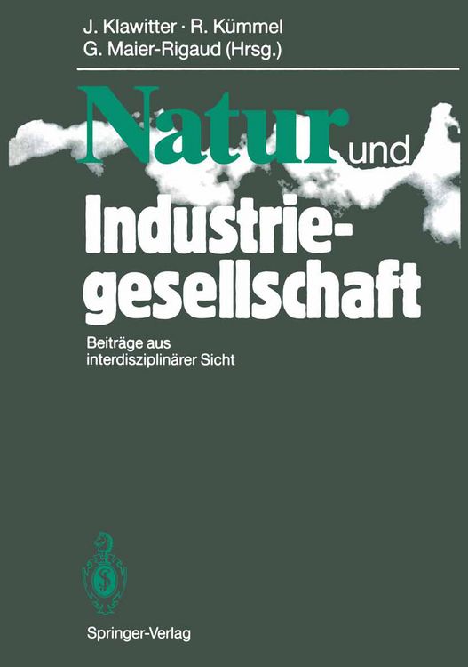 Produktbild: Natur und Industriegesellschaft
