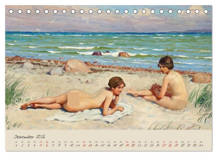 Produktbild: Strandgef&uuml;hle (Tischkalender 2026 DIN A5 quer), CALVENDO Monatskalender